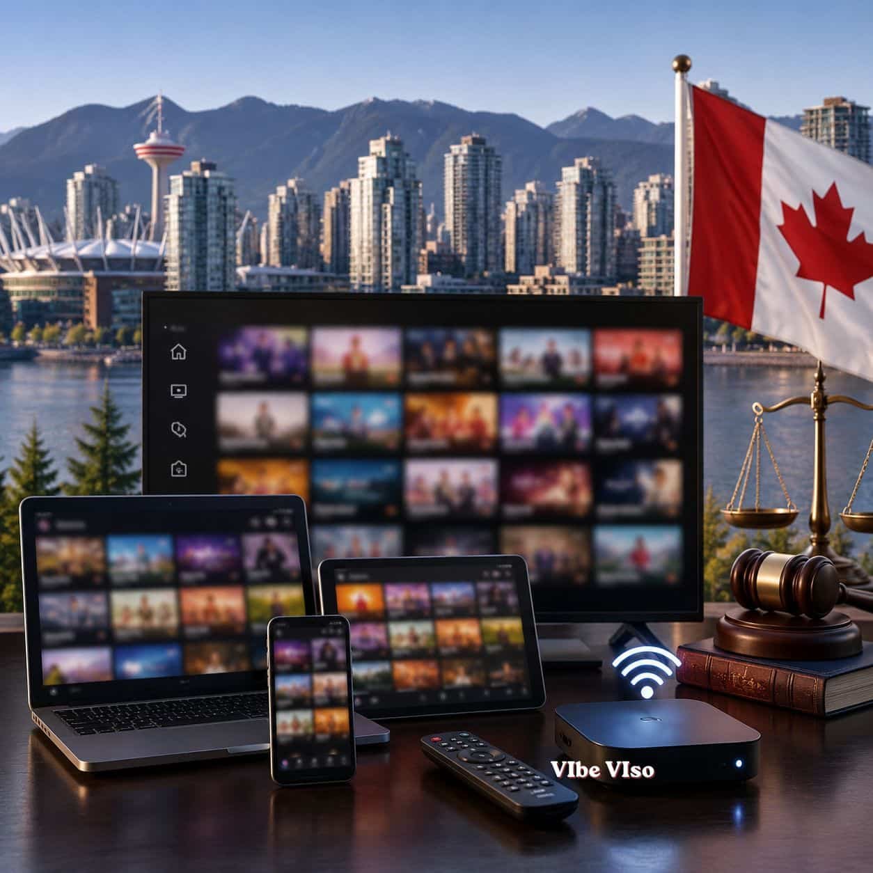 Can I Use IPTV on Multiple Devices in Vancouver Canada with VIbe Viso