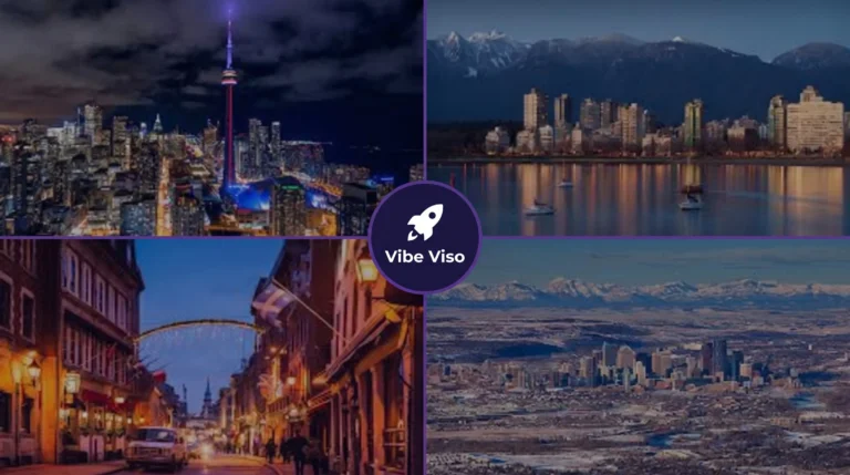 Vibe Viso IPTV services across Canada covering major cities including Toronto Vancouver Montreal and Calgary