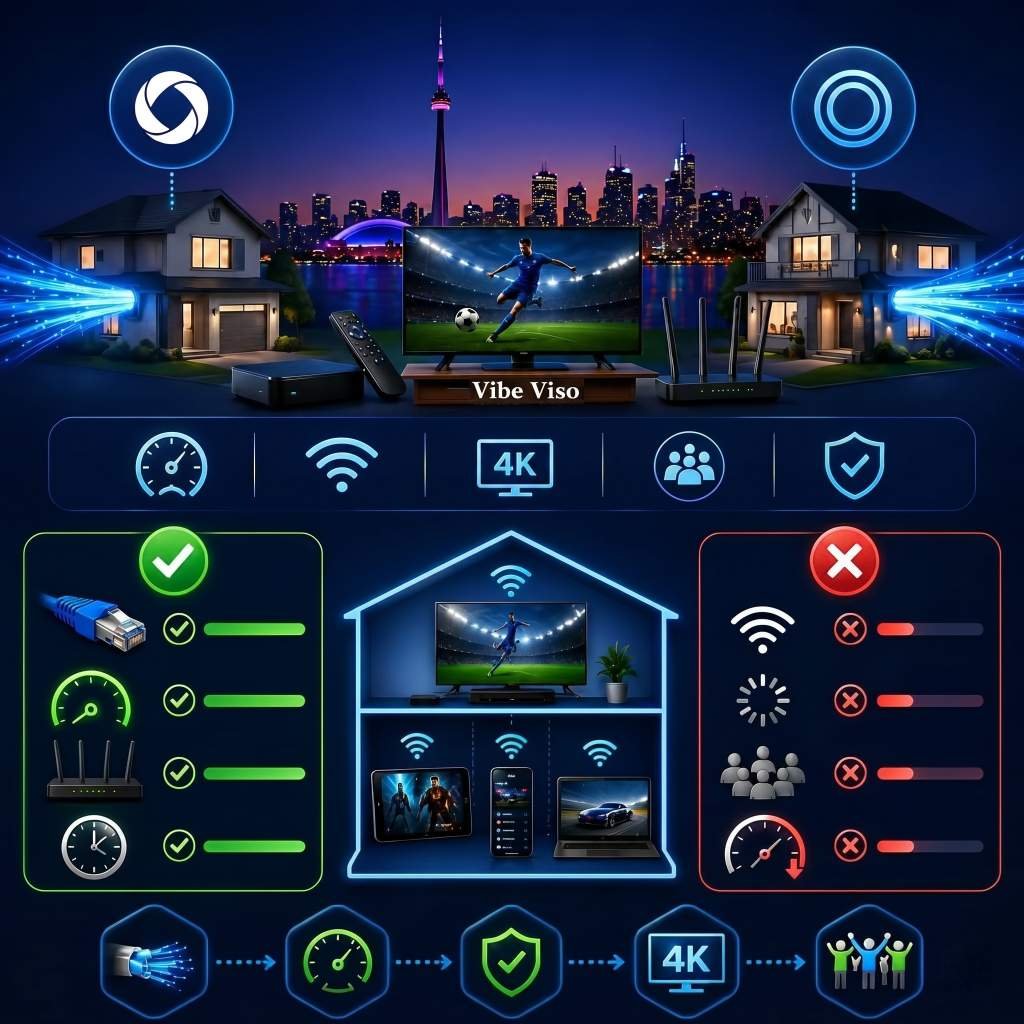 IPTV Mississauga compatible with Bell Fibe and Rogers Ignite