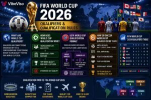 VibeViso FIFA World Cup 2026 qualifiers table UEFA qualification format and soccer world cup qualification rules
