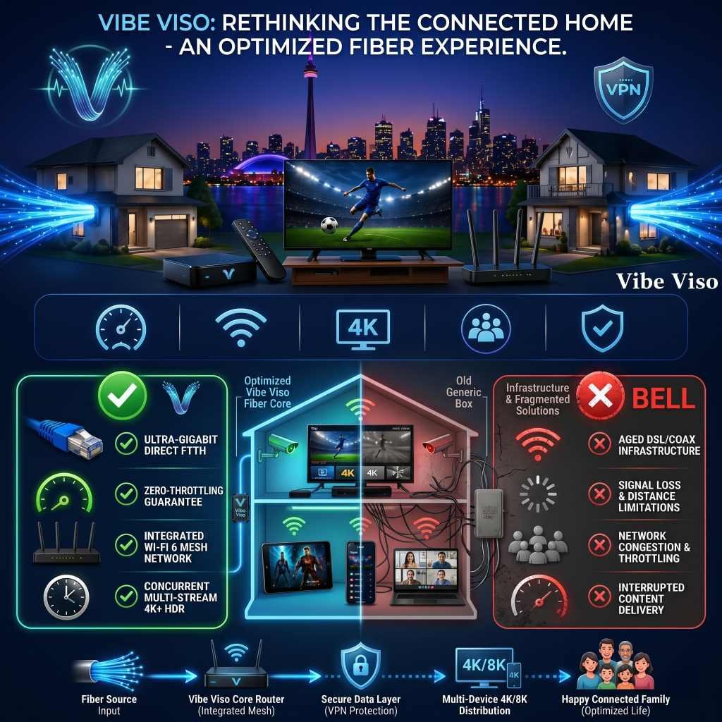 IPTV Ottawa compatible with Bell Fibe, Rogers Ignite, and TekSavvy