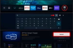 Complete guide to installing IPTV app on Samsung Smart TV - Vibe VIso tutorial image