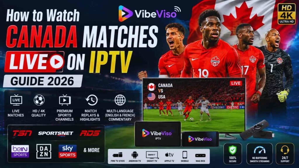 How to Watch Canada Matches Live on IPTV