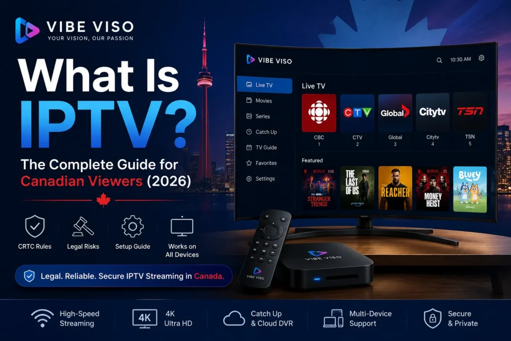 What Is IPTV? The Complete Guide for Canadian Viewers (2026) – CRTC Rules, Legal Risks & Setup Guide