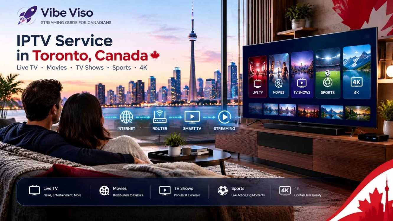 VibeViso 4K IPTV Service in Toronto — Live Maple Leafs Hockey, Sportsnet, TSN & Movies