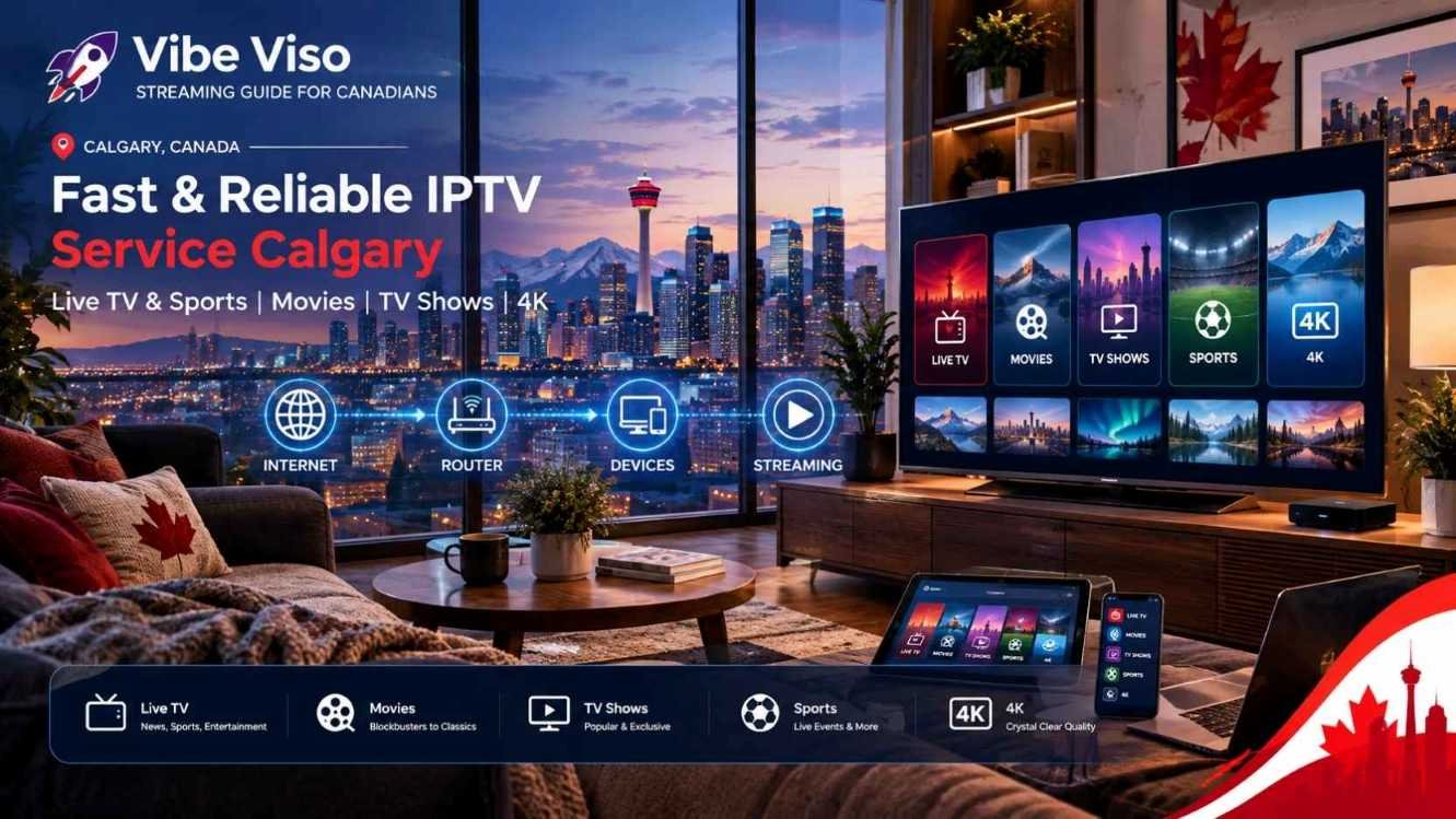 Reliable IPTV Service in Calgary — 4K Flames Hockey, Live Sports and Anti-Freeze Streaming